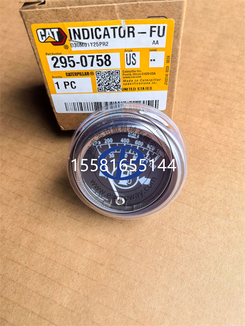 卡特彼勒3512、3516、3508的“壓力管家”：295-0758燃油壓力指示器